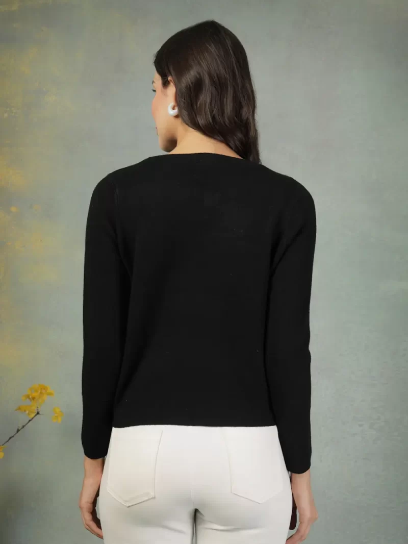 Long Sleeves Open Front Shrug