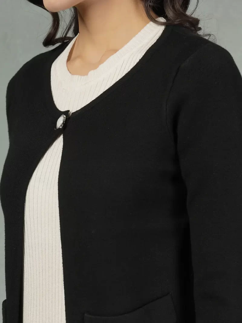 Long Sleeves Open Front Shrug