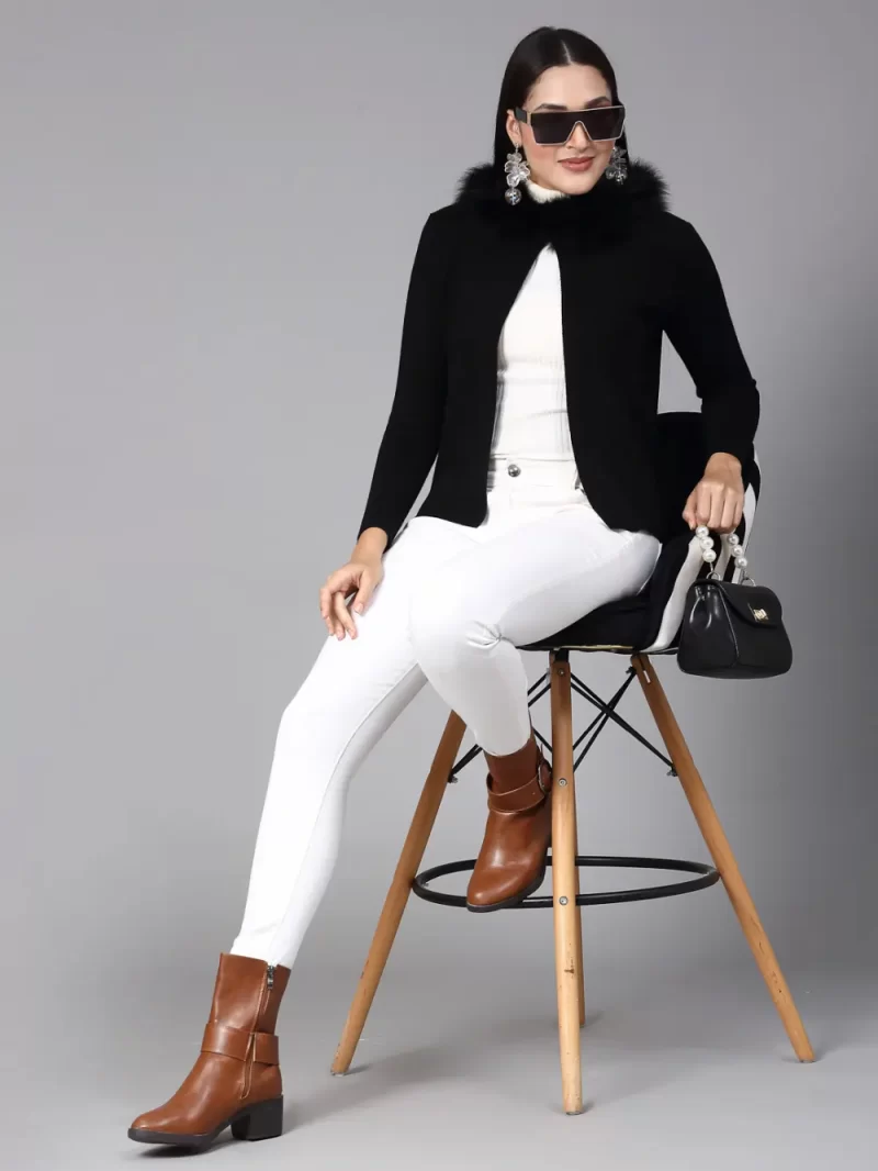 Open Front Longline Shrug