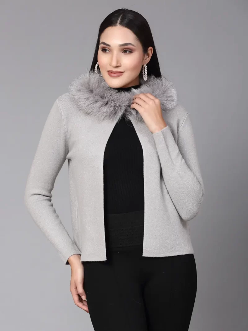 Open Front Longline Shrug