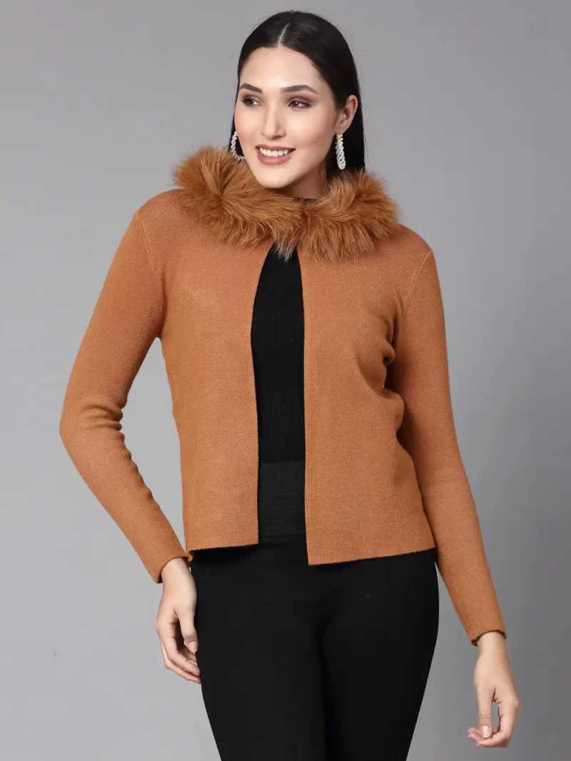 Open Front Longline Shrug