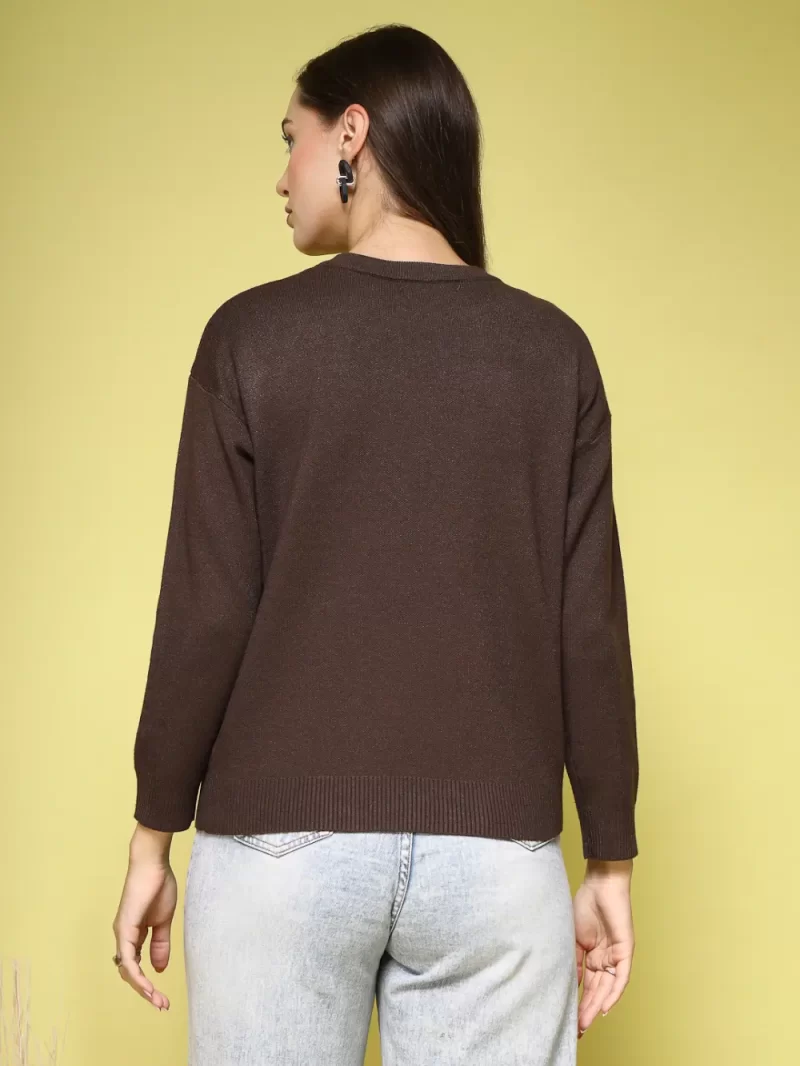 Women Floral Embellished Sweater