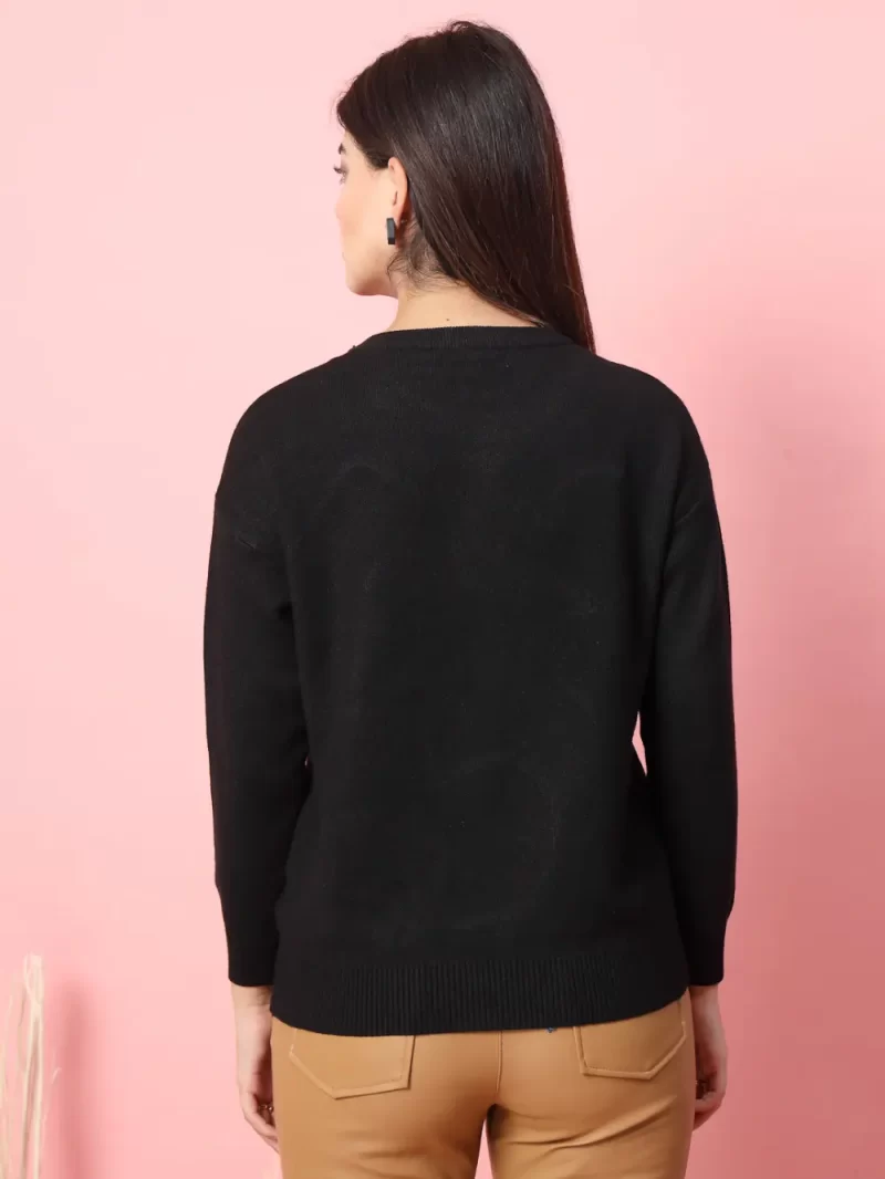 Women Graphic Embellished Sweater