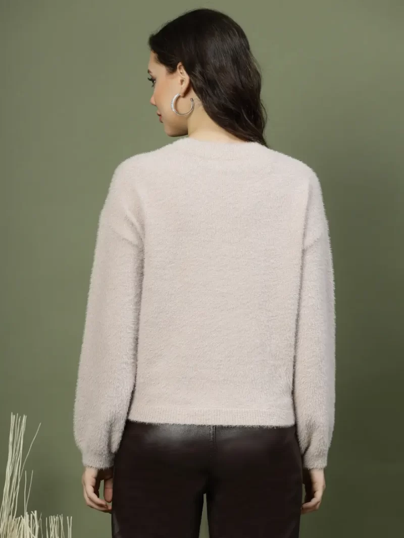 Women Soft Shine Sweater