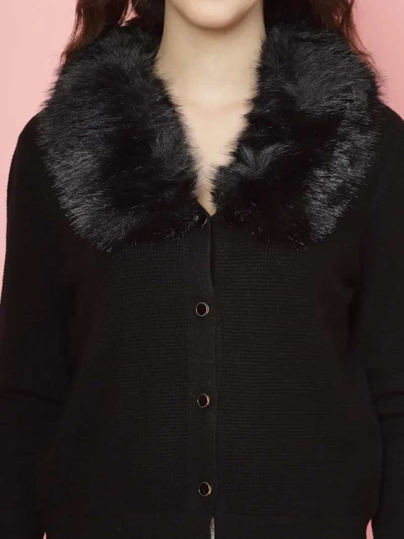 Women Solid Shirt Collar Top