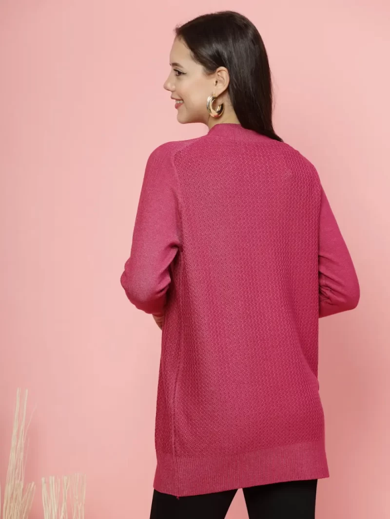 Women Solid Round Neck Top