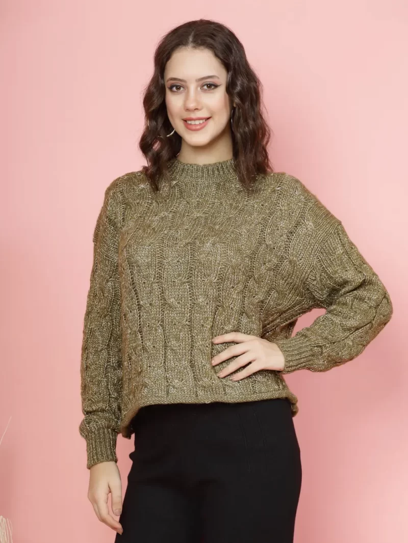 Women Abstract Printed Round Neck Top