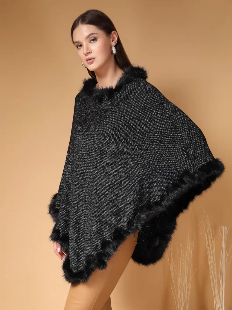 Women Longline Poncho