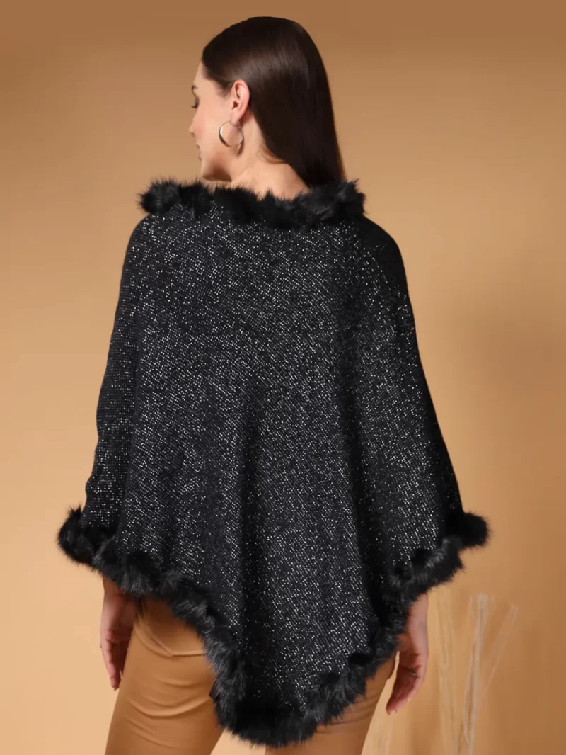 Women Longline Poncho