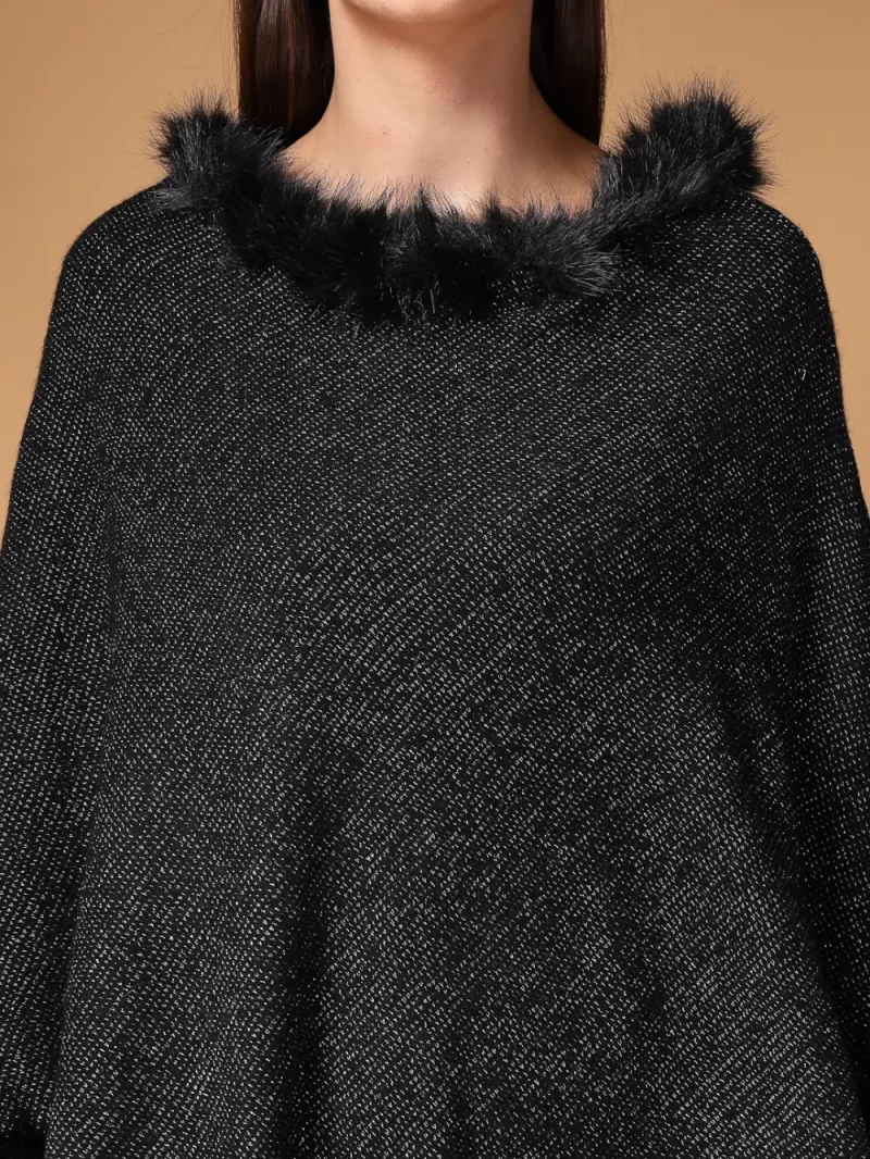 Women Longline Poncho