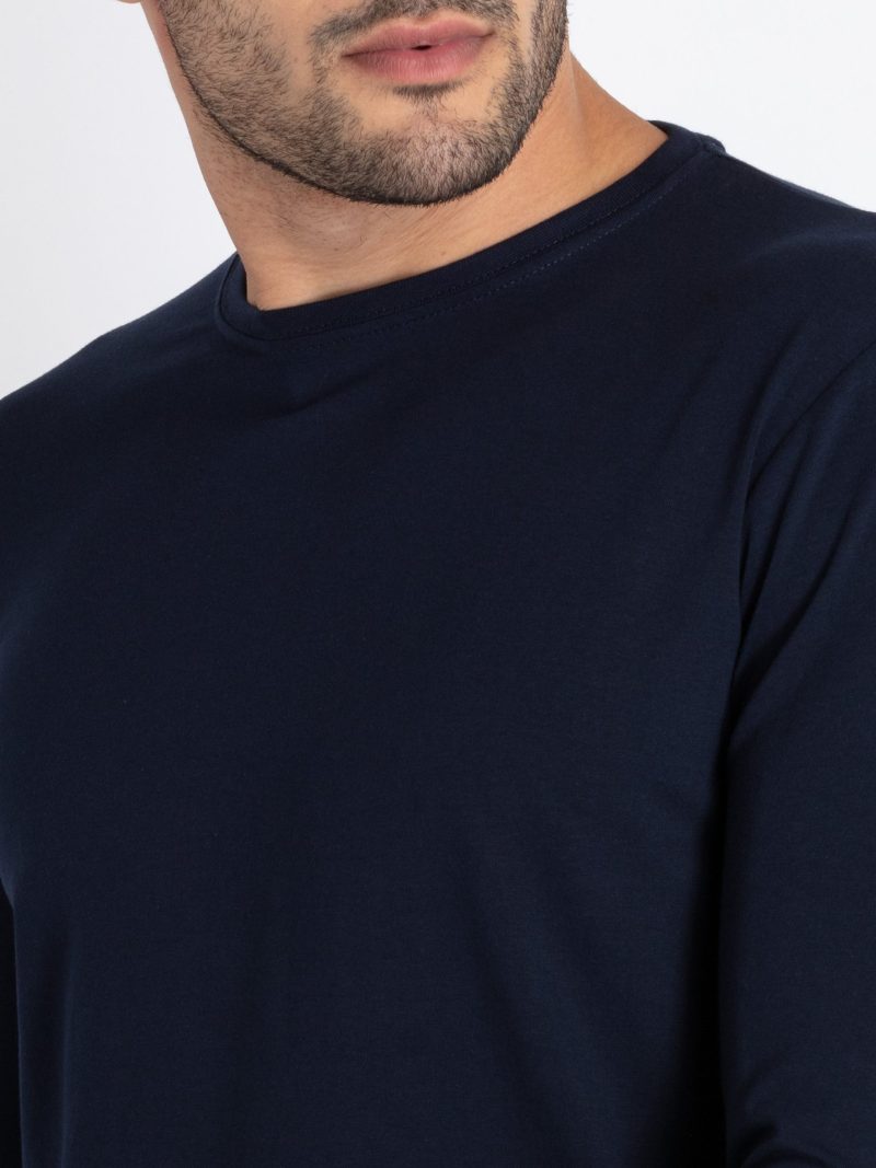 Status Quo Mens Solid Round Neck T-Shirt