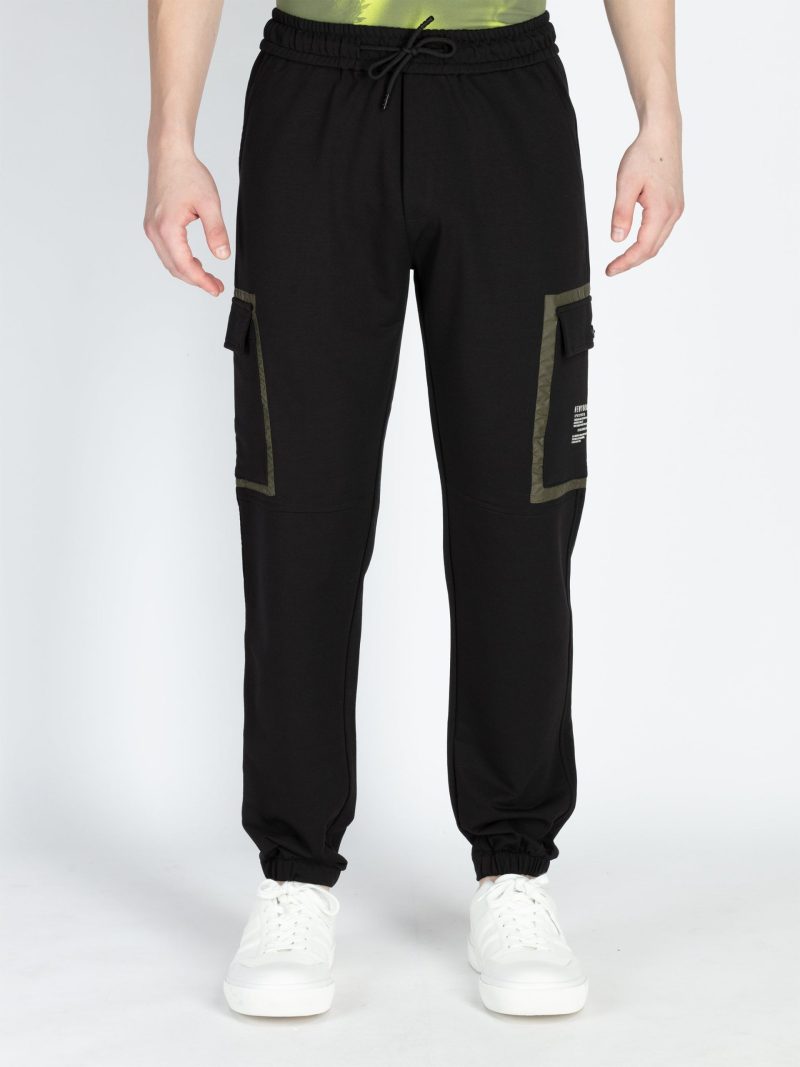 Status Quo Mens Solid Regular Fit Joggers