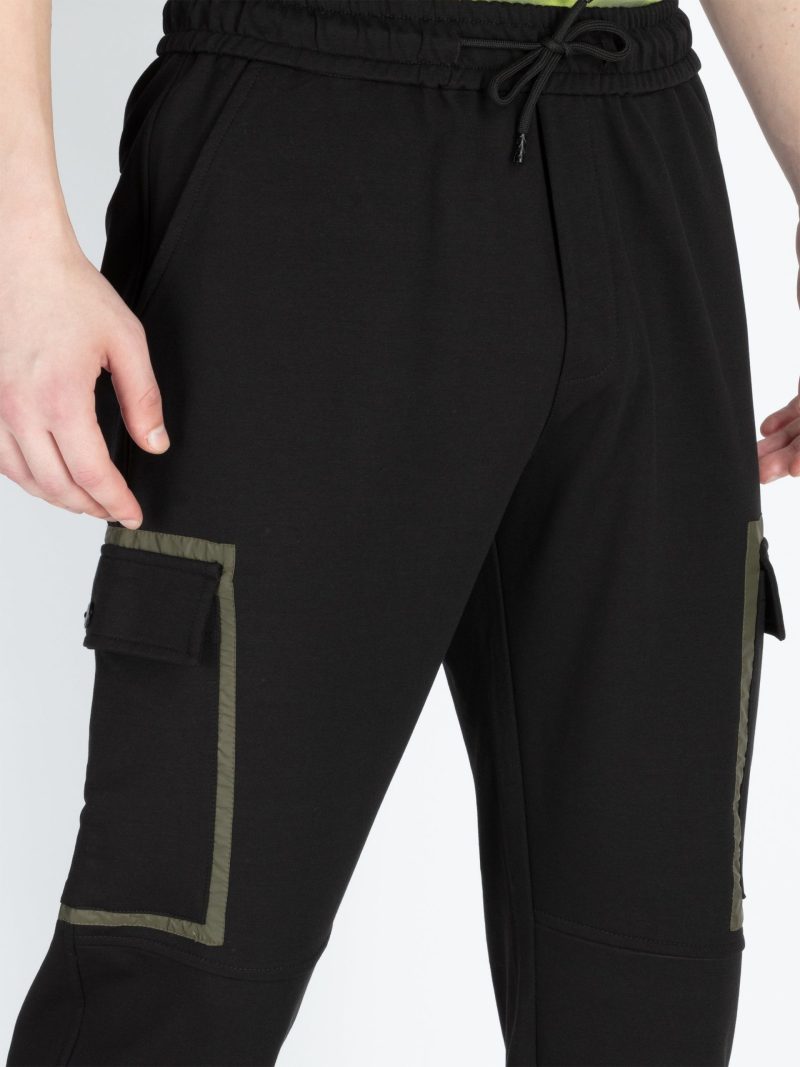 Status Quo Mens Solid Regular Fit Joggers