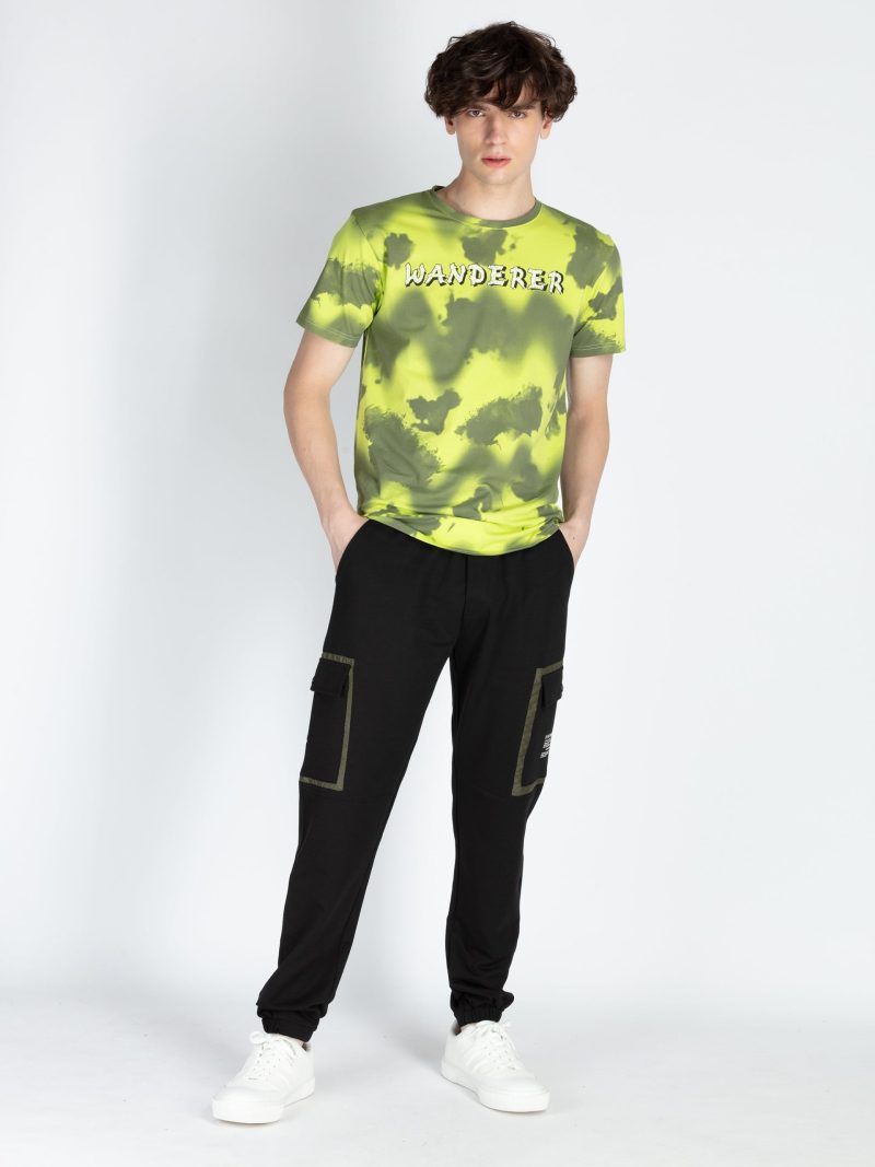 Status Quo Mens Solid Regular Fit Joggers