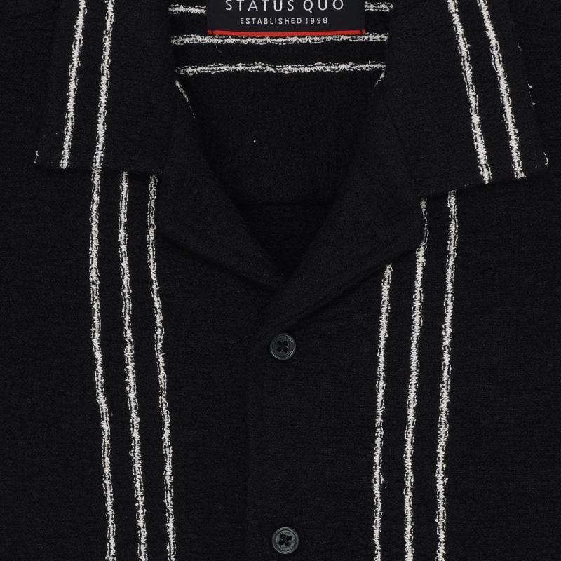 Status Quo Status Quo Boys Striped Knitted Shirt