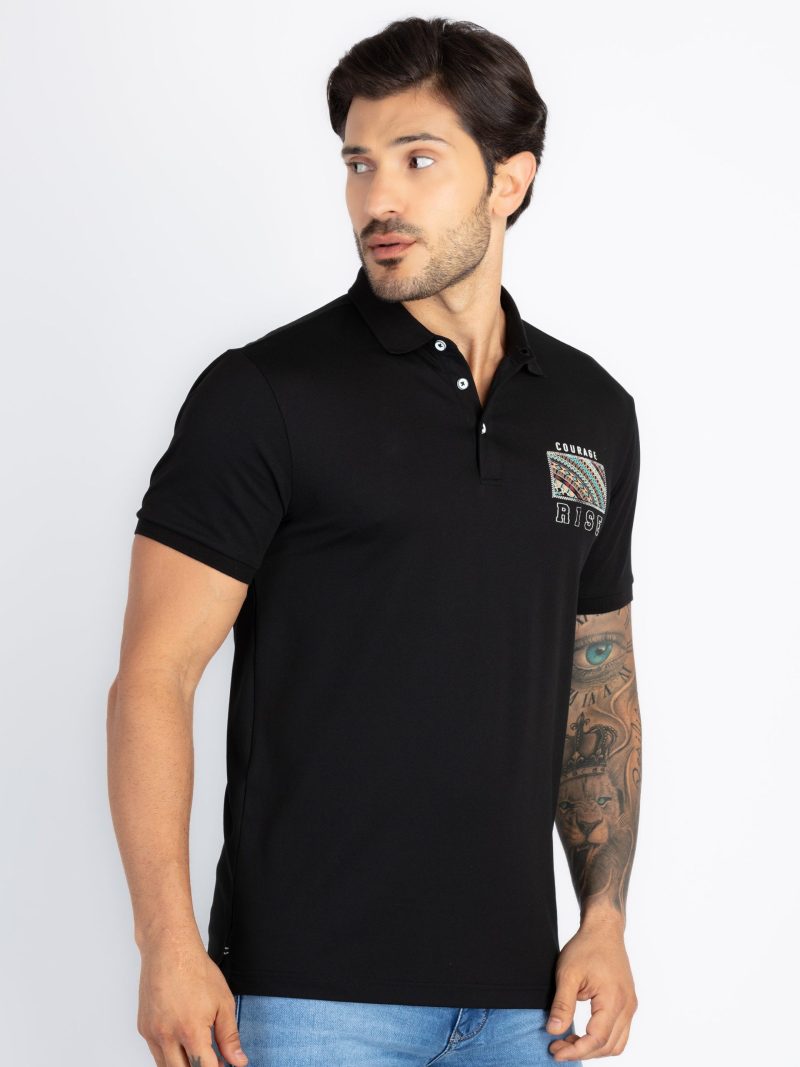 Status Quo Status Quo Graphic Front Back Printed Regular Fit Tshirt