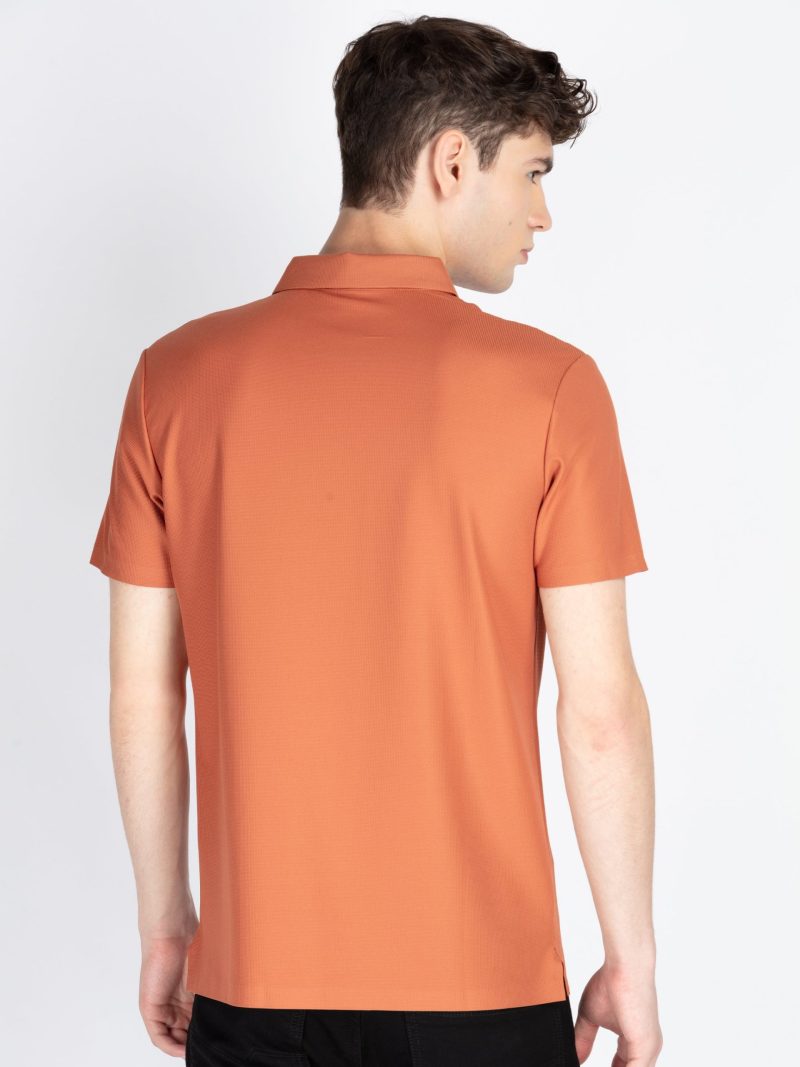 Status Quo Mens Solid Polo Collar T-Shirt