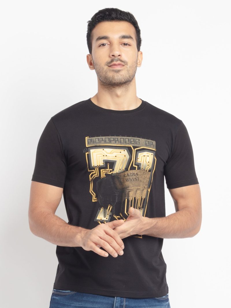 Status Quo Mens Regular Fit Printed T-Shirt