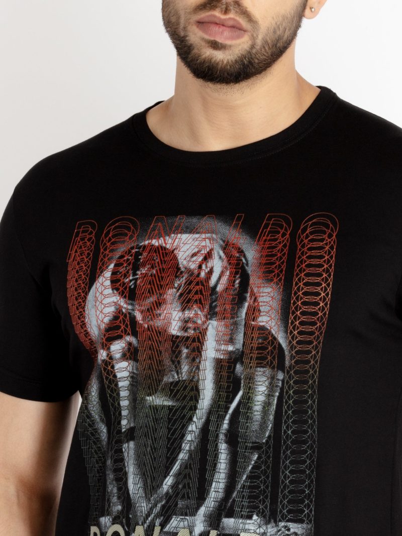 Status Quo Mens Printed Round Neck T-Shirt