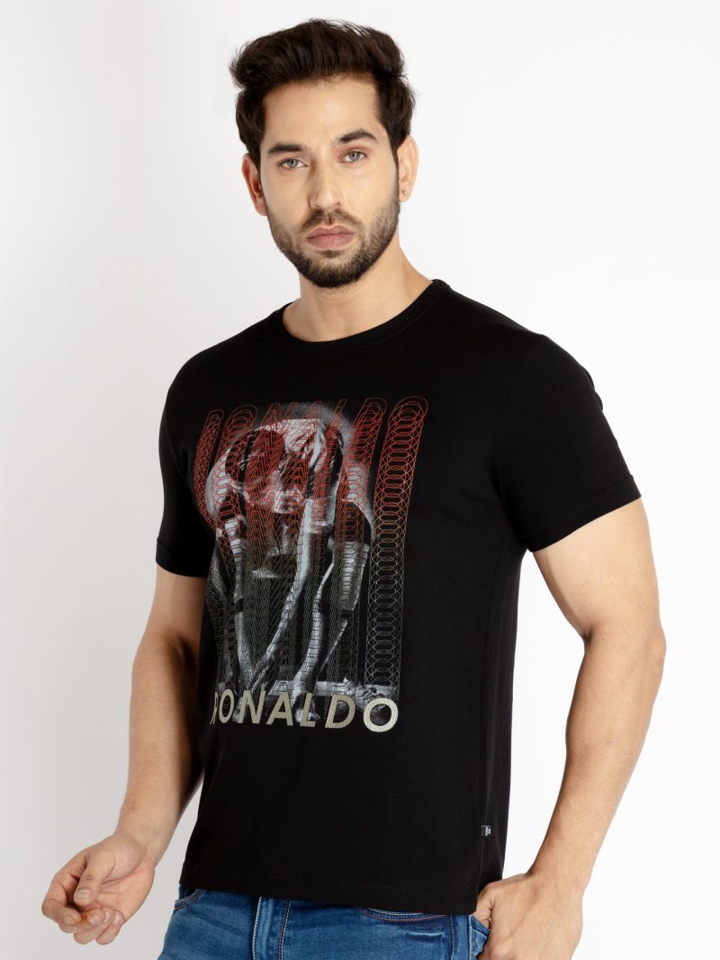 Status Quo Mens Printed Round Neck T-Shirt