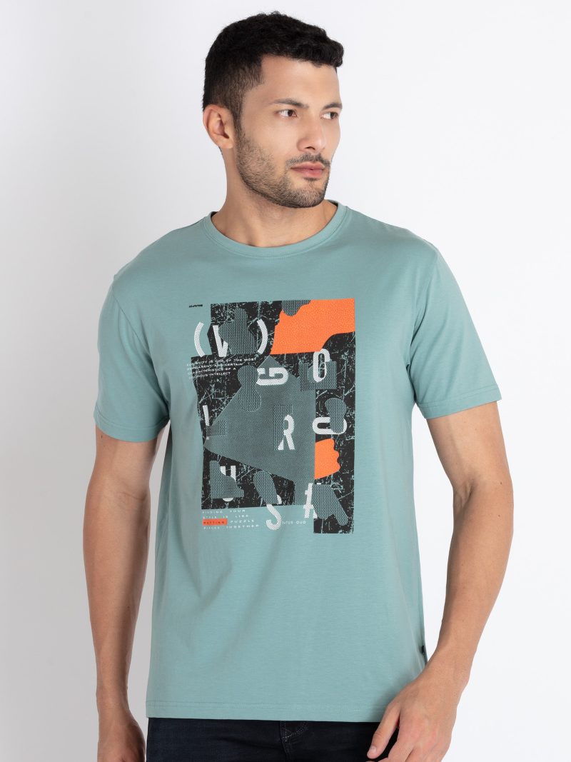 Status Quo Mens Printed Round Neck T-Shirt