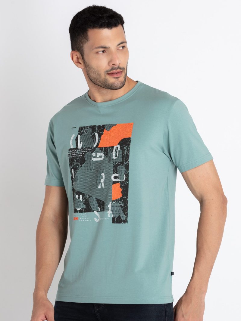 Status Quo Mens Printed Round Neck T-Shirt