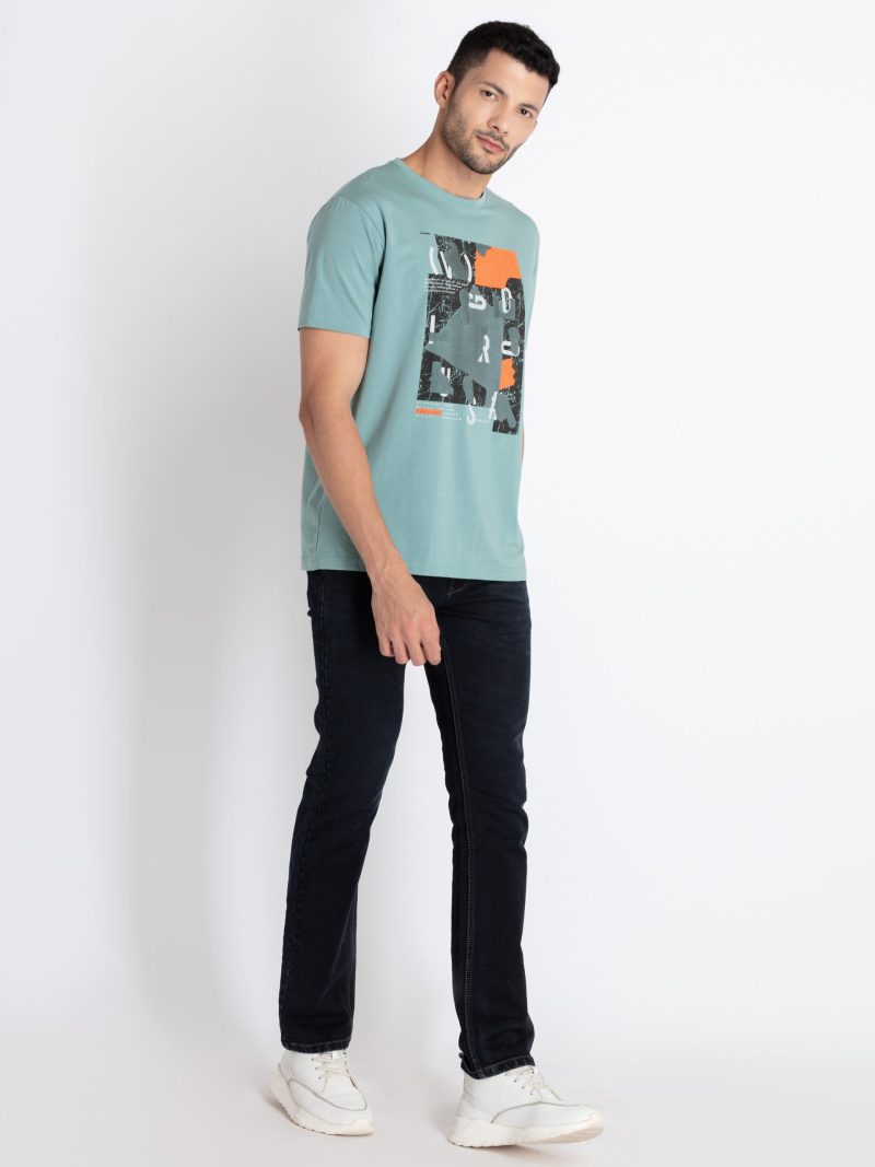 Status Quo Mens Printed Round Neck T-Shirt