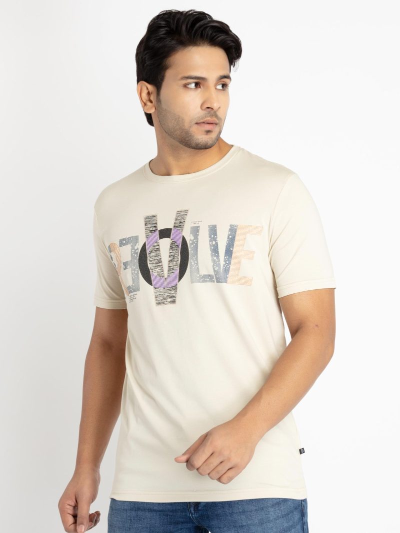 Status Quo Mens Printed Round Neck T-Shirt