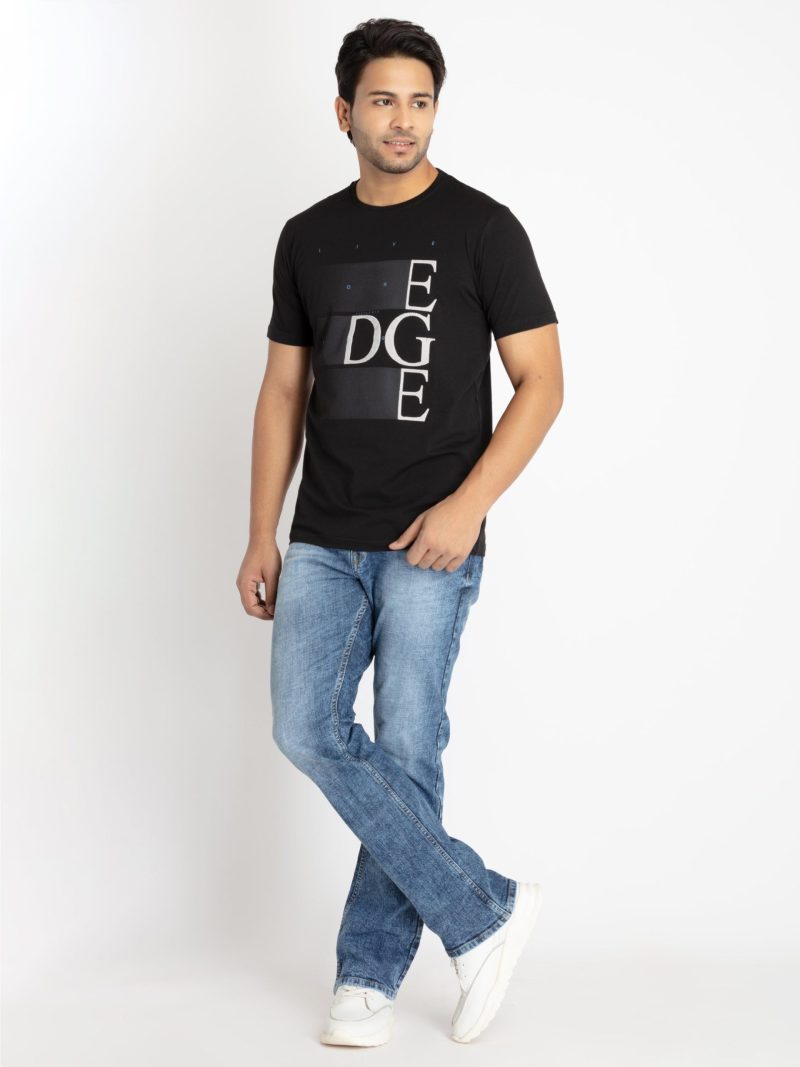 Status Quo Mens Front Printed Round Neck T-Shirt