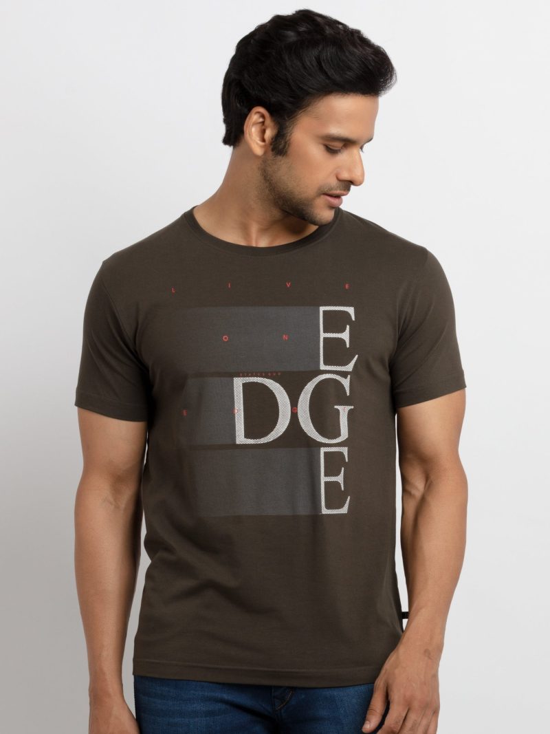 Status Quo Mens Front Printed Round Neck T-Shirt