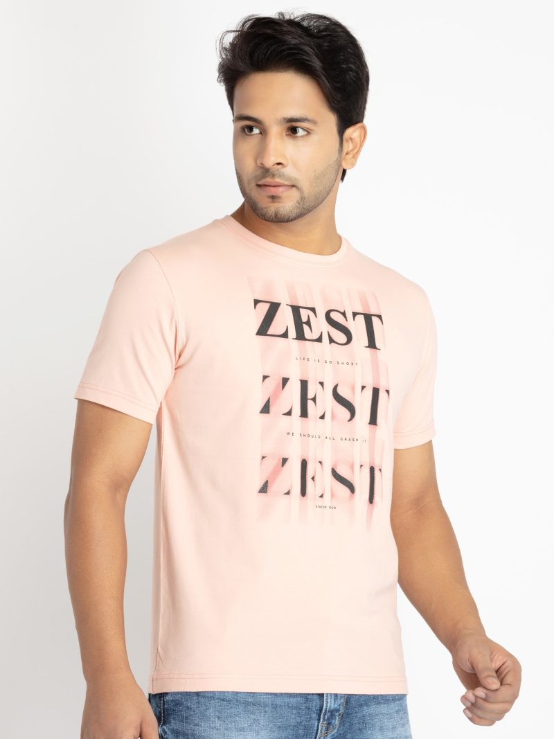 Status Quo Mens Front Printed Round Neck T-Shirt