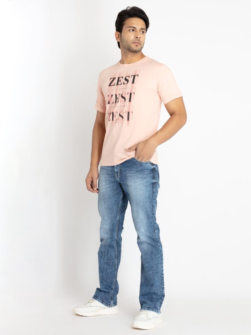 Status Quo Mens Front Printed Round Neck T-Shirt