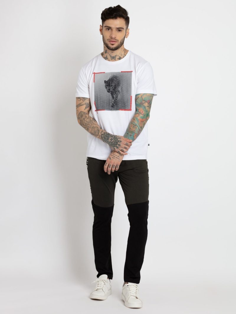 Status Quo Mens Printed Round Neck T-Shirt