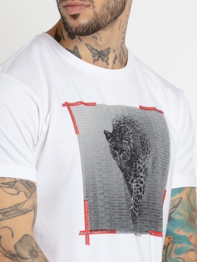 Status Quo Mens Printed Round Neck T-Shirt
