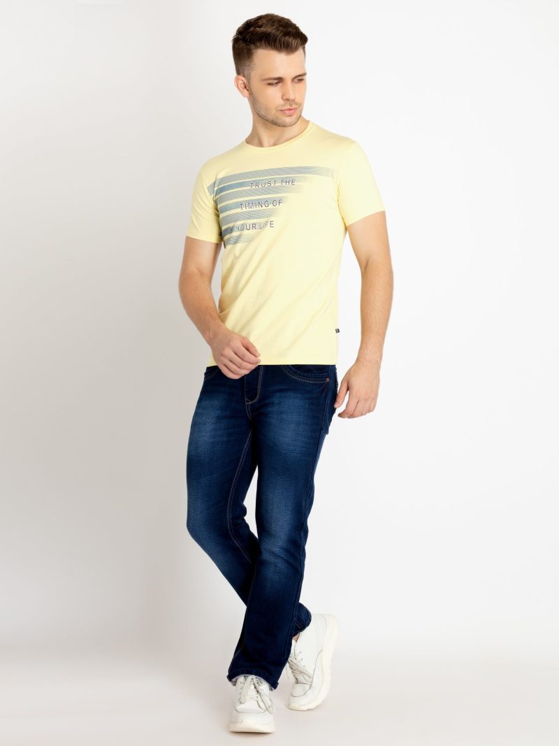 Status Quo Mens Printed Round Neck T-Shirt