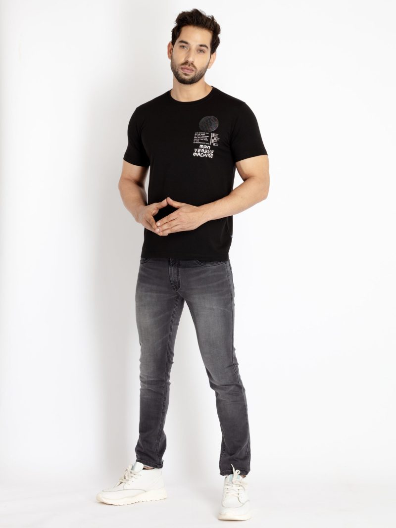 Status Quo Mens Printed Round Neck T-Shirt