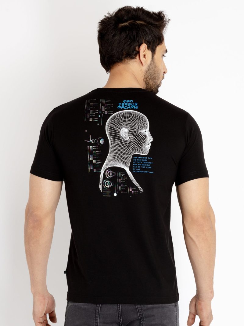 Status Quo Mens Printed Round Neck T-Shirt