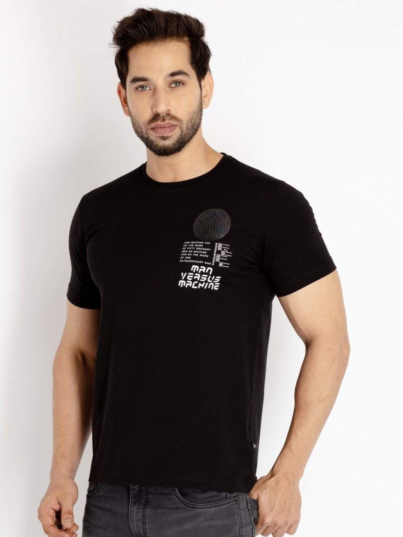 Status Quo Mens Printed Round Neck T-Shirt