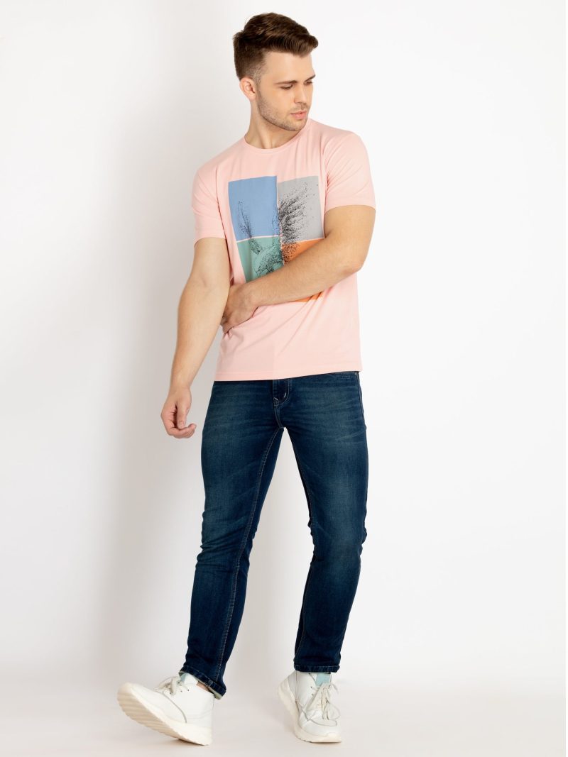 Status Quo Mens Printed Round Neck T-Shirt