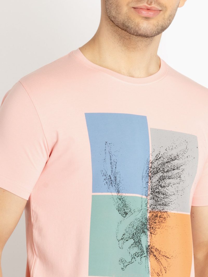 Status Quo Mens Printed Round Neck T-Shirt