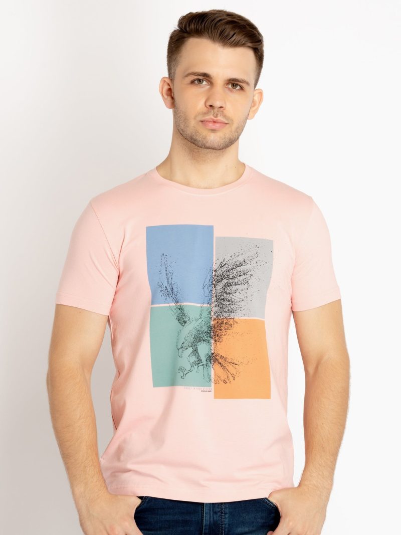 Status Quo Mens Printed Round Neck T-Shirt