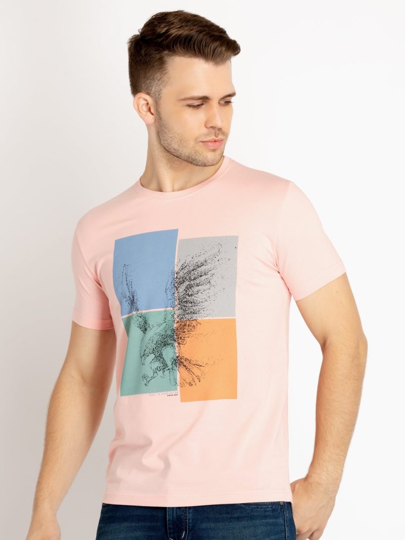 Status Quo Mens Printed Round Neck T-Shirt