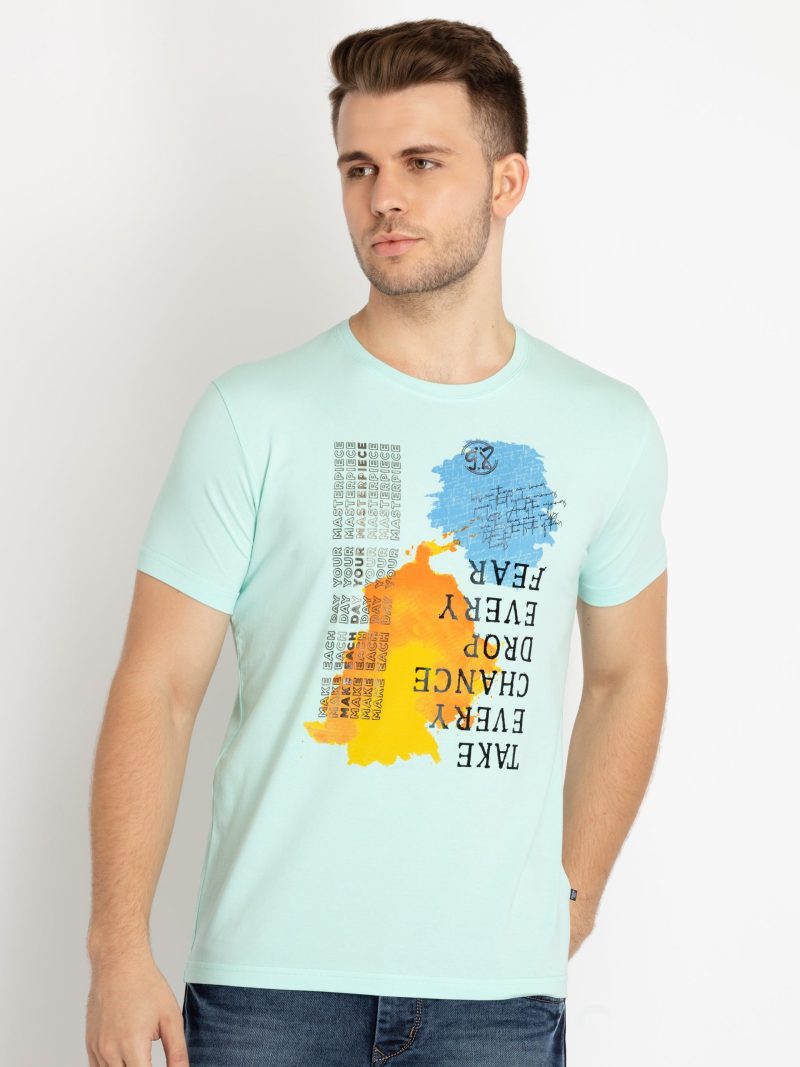 Status Quo Mens Printed Round Neck T-Shirt