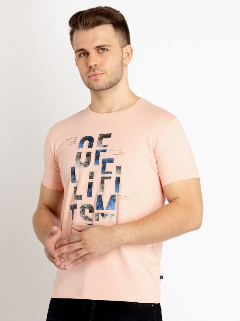 Status Quo Mens Printed Round Neck T-Shirt