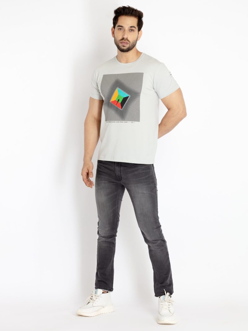 Status Quo Mens Printed Round Neck T-Shirt