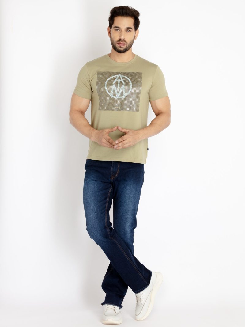 Status Quo Mens Printed Round Neck T-Shirt