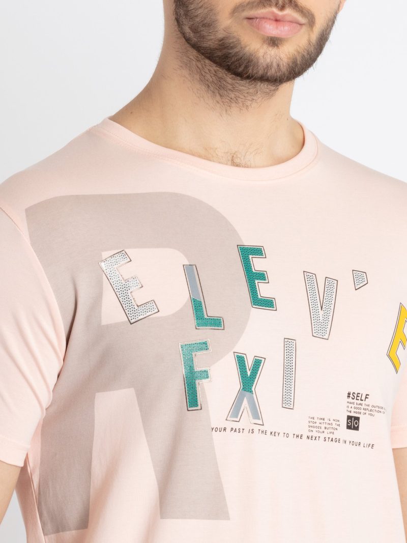 Status Quo Mens Printed Round Neck T-Shirt