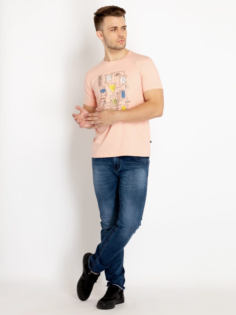 Status Quo Mens Printed Round Neck T-Shirt