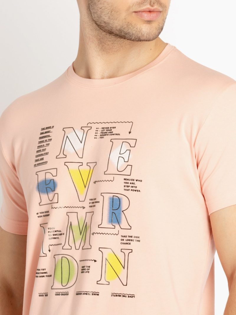 Status Quo Mens Printed Round Neck T-Shirt