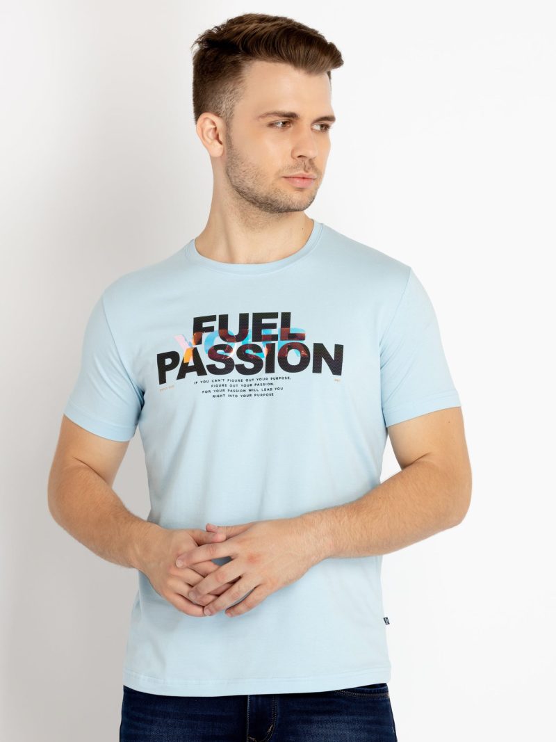 Status Quo Mens Printed Round Neck T-Shirt